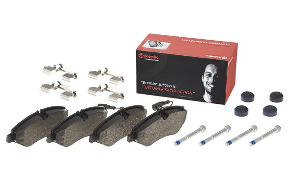 Upgrade your car with the High Quality Front Brake Pad For Nissan-5001868606, Manufactured by BREMBO. Ensure precision and safety with this quality BRAKE PAD. Shop now from Partsonclick.