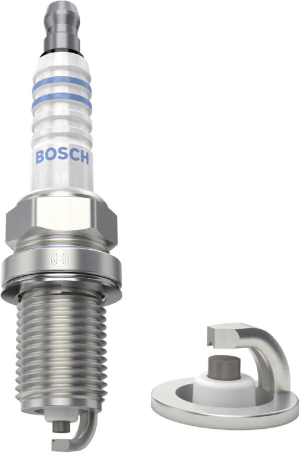 Bosch High-Performance Spark Plug - WR7DC+, F01A217B02 - Compatible with BMW, Audi, Ford, Mercedes-Benz & More - Image 2