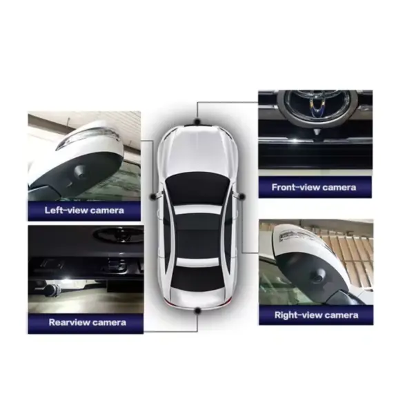 Toyota Land Cruiser LC200 360° Panoramic Quad Camera System - Image 2