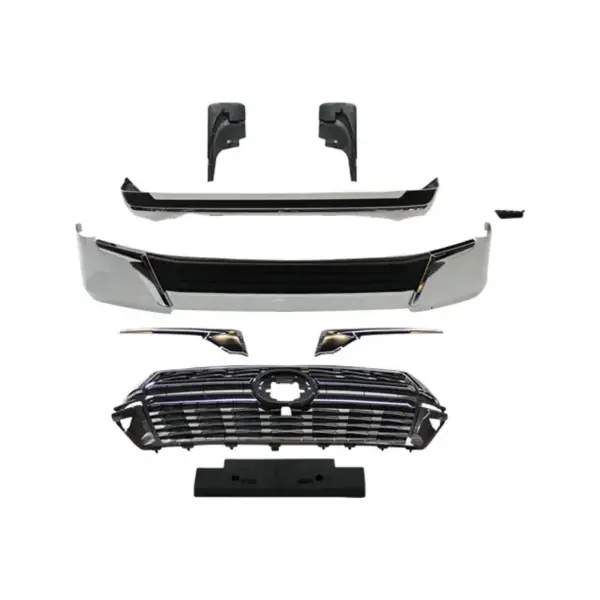2021 Toyota Land Cruiser 200 Body Kit Grille Headlight Front & Rear Bumper Upgrade | High-Quality Exterior Facelift Kit for 2016-2020 LC200