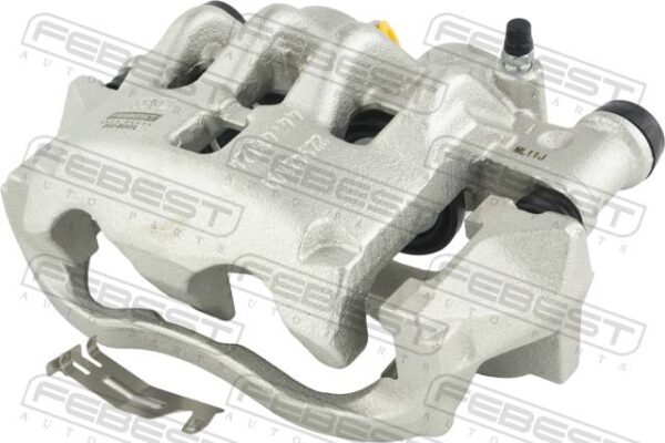 735353858 - Front left brake caliper assembly (with bracket) fits for peugeot, fiat, citroen cars | FEBEST 2577-BOXFL