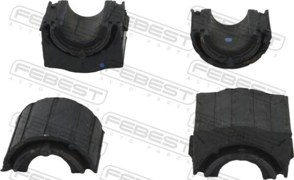 #4M0511305L - Rear stabilizer bar bush kit (set for two sides) d23 fits for volkswagen, audi cars | FEBEST ADSB-4MR-KIT