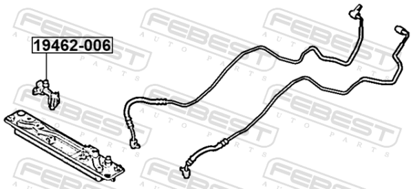 17107558267 - Thermostat 93В°c fits for bmw cars | FEBEST 19462-006 - Image 3