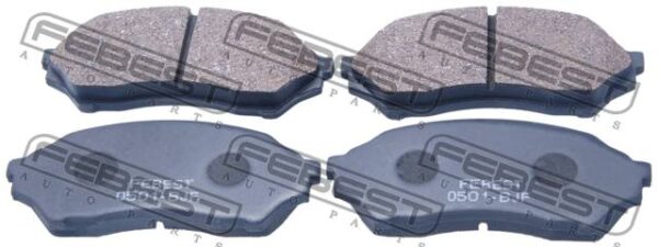 BJYM-33-23Z - Pad kit, disc brake, front fits for mazda cars | FEBEST 0501-BJF