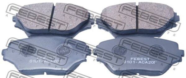 04465-42070 - Pad kit, disc brake, front fits for toyota cars | FEBEST 0101-ACA20F