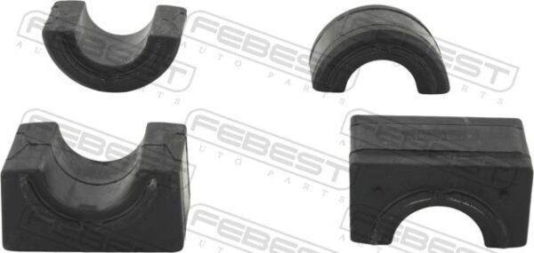 #52300-TVA-A03 - Rear stabilizer bar bush kit (set for two sides) d26.5 fits for honda cars | FEBEST HSB-CVR-KIT