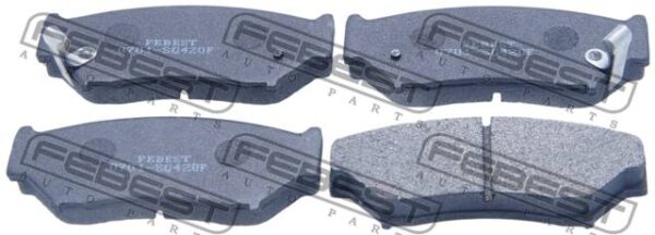 1A51-33-23Z - Pad kit, disc brake, front fits for suzuki, mazda, chevrolet cars | FEBEST 0701-SQ420F