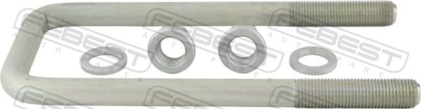 90117-T0006 - Rear leaf spring u-bolt, repairkit fits for toyota cars | FEBEST 0133-001