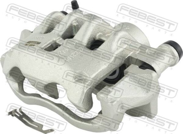 735353859 - Front right brake caliper assembly (with bracket) fits for peugeot, fiat, citroen cars | FEBEST 2577-BOXFR